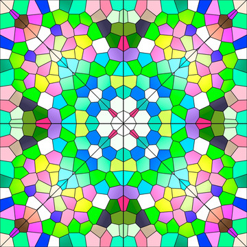 彩色玻璃