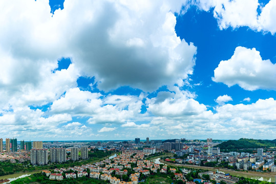 城市的天空