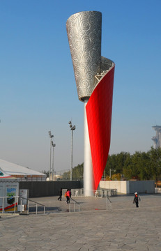 奥运火炬 火炬雕塑