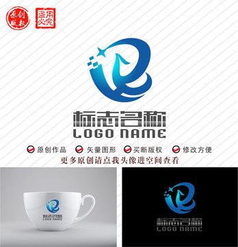 HB字母BH飞鸟科技logo