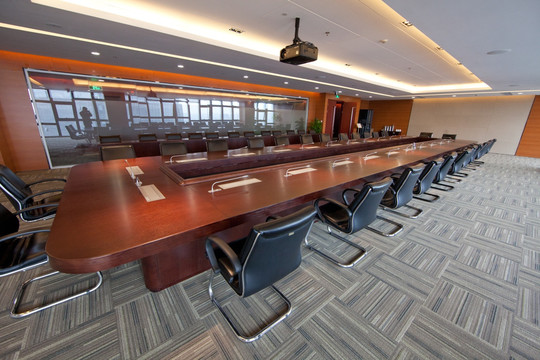 会议室 会议桌 室内空间 室