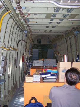 米26 直升机 机舱