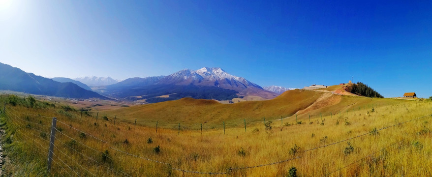 卓尔山 雪山 祁连山 祁连 山