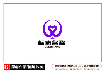 愛(ài)心圓標(biāo)志LOGO