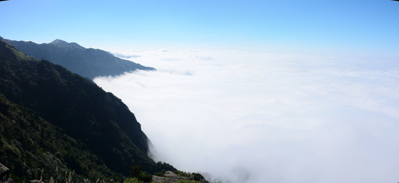 江西武功山 武功山云海风光