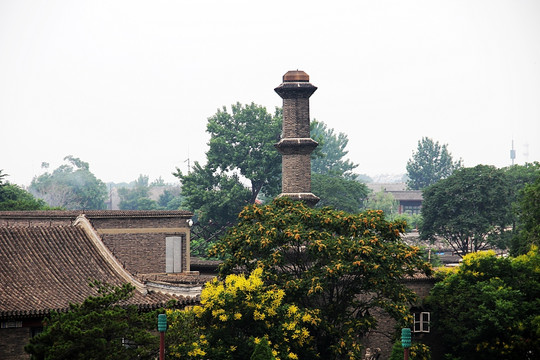 山海关 老龙头景区 仿明建筑