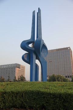 泉城广场雕塑