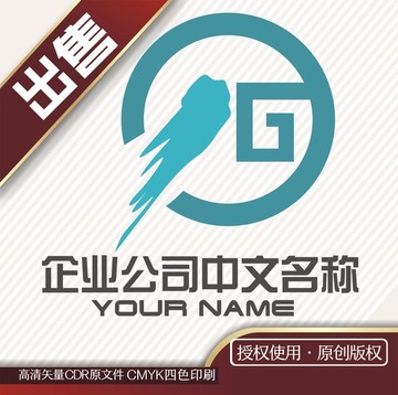 1字金融财富logo标志