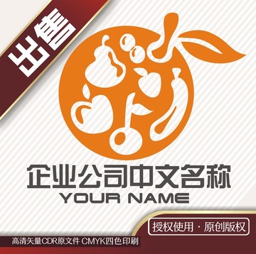 水果生活logo标志