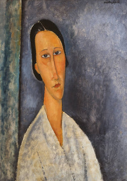 人像油畫 莫蒂里安尼