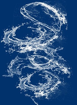 水 水花 透明水花 化妝品水花
