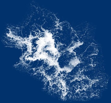 透明水花 水 海浪 噴濺水花