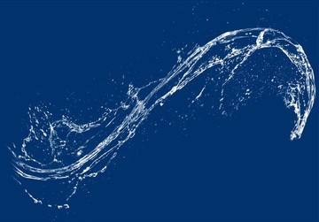透明水花 水 海浪 噴濺水
