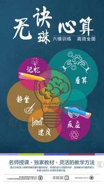 無(wú)訣珠心算思維培訓(xùn)