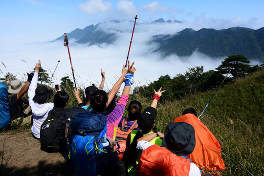 武功山徒步 徒步武功山