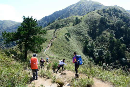 武功山旅游摄影 江西萍乡武功山