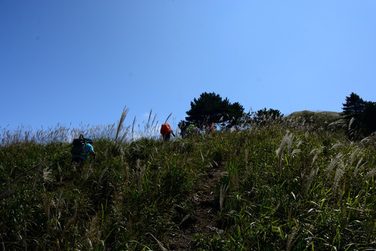 武功山旅游摄影 江西萍乡武功山