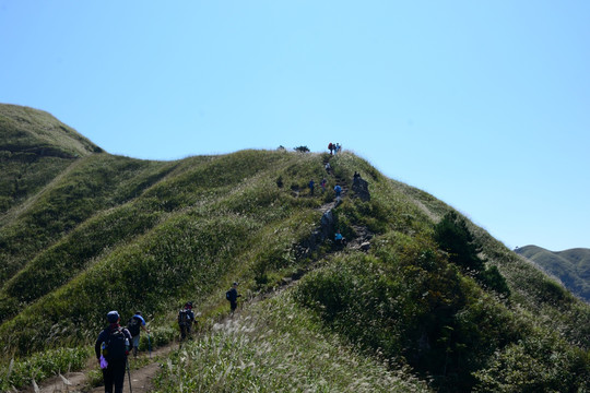 武功山云海景色 江西武功山云海