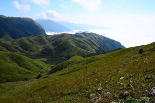 武功山风景 武功山景色