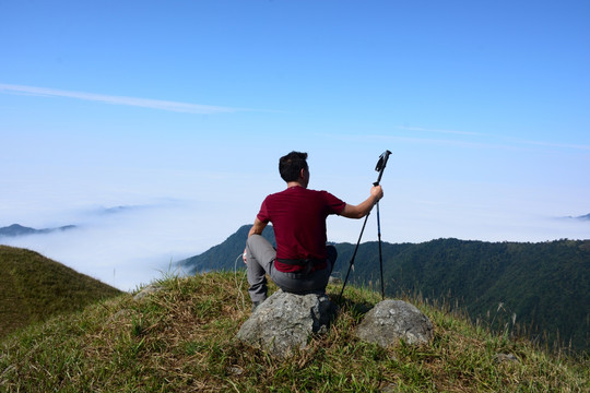 徒步武功山 武功山户外