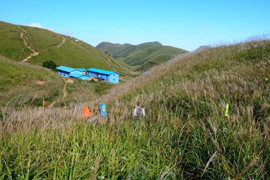 武功山旅游摄影 江西萍乡武功山