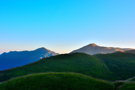 武功山旅游摄影 江西萍乡武功山