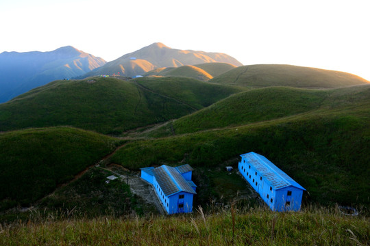 武功山旅游摄影 江西萍乡武功山