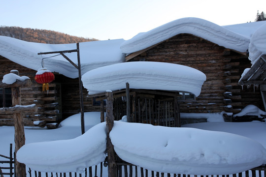 雪乡 雪景 黑龙江