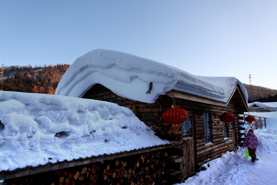 雪乡 雪景 黑龙江