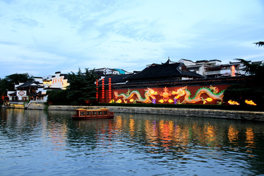 秦淮河夜景