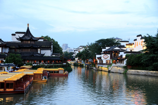 秦淮河夜景