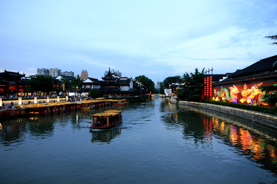 秦淮河夜景