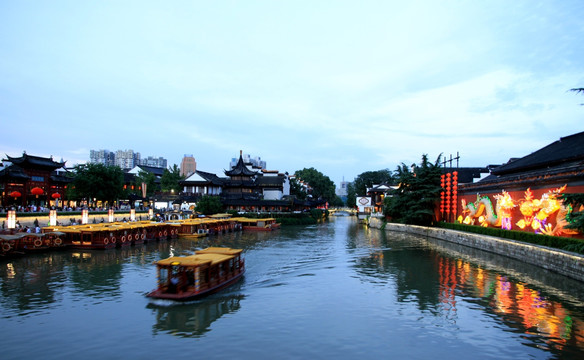 秦淮河夜景