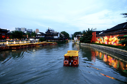 秦淮河夜景