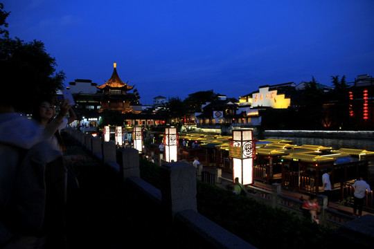 秦淮河夜景