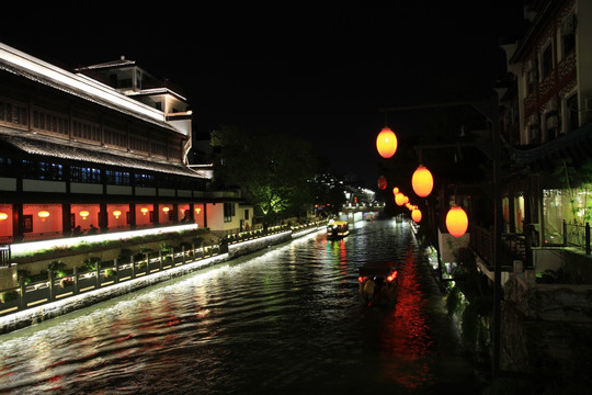 秦淮河夜景