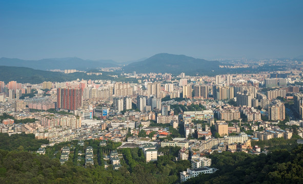 广州城市鸟瞰