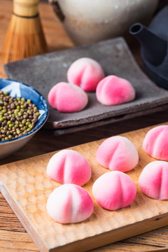 中国传统美食 仙桃 寿桃