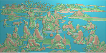 孔子教學(xué)完成圖