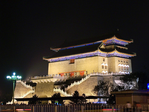 北京前门 正阳门 夜景