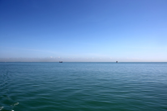 琼州海峡 轮渡 碧海蓝天