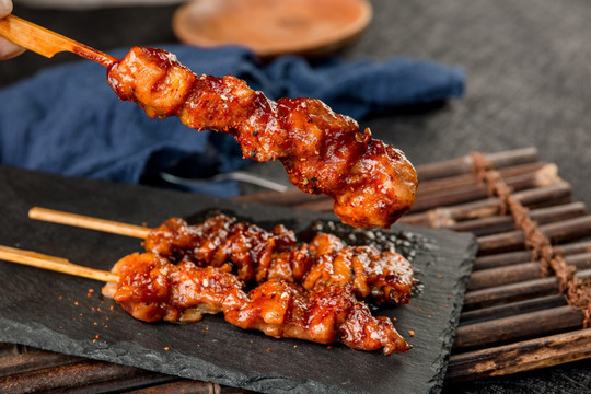 烤鸡肉串