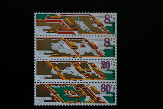故宫博物院建院60周年邮票