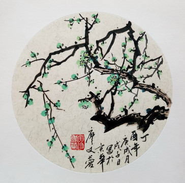 國(guó)畫梅花