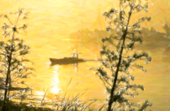 風(fēng)景畫 油畫