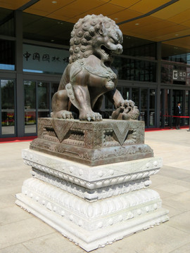 銅獅子