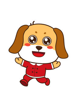 唐裝小狗