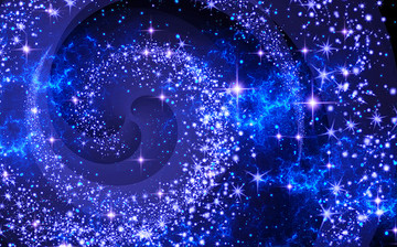 漩渦 星空 唯美星光星空