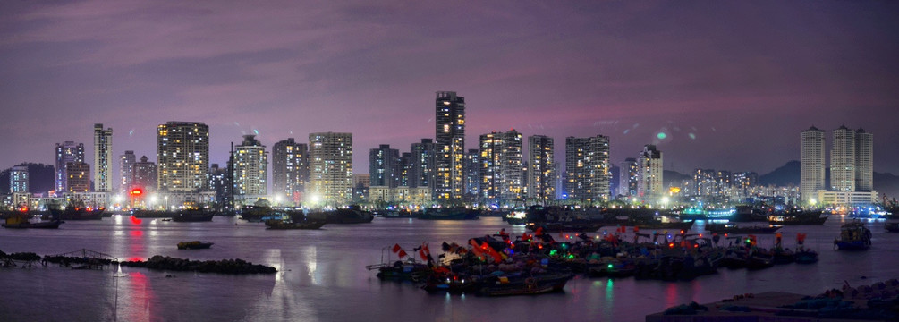 珠海天际线夜景