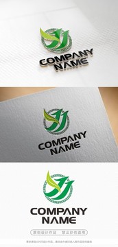 簡約創(chuàng)意農(nóng)業(yè)環(huán)保標(biāo)志